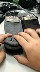 Bamboo Fiber Thick Low Ankle Socks/Anti-Bau Tebal Low Ankle Pendek Stoking(竹炭防臭厚隐形袜)