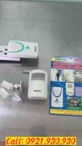 Chuông Báo Khách Báo Động Chống Trộm Hồng Ngoại Không Dây DECOM