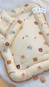 Benebaby ที่นอนเด็ก 70x90cm รังนก รังไข่  ที่นอนเด็กแรกเกิด  ที่นอนเด็กอ่อน ที่นอนกั้นเด็ก ขอบรอบกันเด็กตก