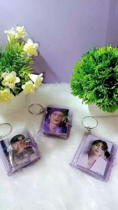 Ganci/Gantungan kunci custom tema BTS isi 16lembar kualitas foto premium