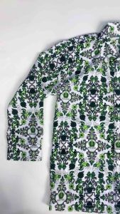 Baju Batik Anak Seragam Sekolah MI Jabar Lengan Panjang