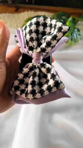 กิ๊บงับผมผ้าทอ2ชั้นกิ๊บติดผมสวยๆ