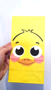 6 pcs Farm Animal Animals Loot Bag Assorted Design Party Supplies Party Packs and Sets Candy Bag Wrapping Bag