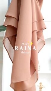Raina Khimar Azmeela: Khimar Bahan Nyaman & Desain Elegan