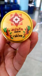 บลาม์สมุนไพร  ปวดหัว กล้ามเนื้อตึง แมลงกัดต่อย บ่าตึง ยาหม่อง ยาหม่องกลิ่นไพร แพ้แมลง