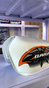 Kawasaki Barako Fuel Tank Replacement High Performance Steel Motorcycle Fuel Tank in Yellow Red Silver Blue White Black Colors