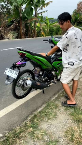 KNALPOT STANDAR RACING MX KING 150 anti tilang original rpl racing exhaust