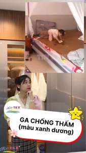 Ga nệm Chống thấm cao cấp không nóng lưng kháng khuẩn RIOTEXđầy đủ kích thước 1mx2m1m2x2m1m4x2m1m6x2m1m8x2m