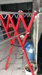 Jemuran Galvalum / Jemuran Baju / Rak Handuk / Jemuran Pakaian - 200CM / 2Meter Hanger Gantungan Baju Lipat Warna