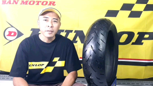 Ban DUNLOP Sportmax GPR-300 160/60-17 Rim 17 TAPAK LEBAR 49 Ban Balap Sport Touring Motor Sport dll