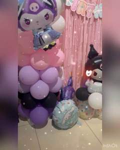 birthday party decoration Birthday Balloon Set Party decoration Balloon Birthday Set Party Decor Belon for Girls Boys birthday decoration background Belon Hari Jadi