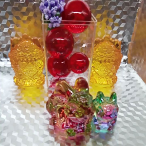 Ngọc Thố Kim Khối Ngũ Sắc(Thỏ Ngọc năm màu)