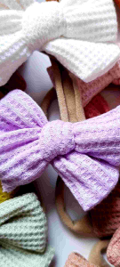 Bando Anak Bando Bayi Nylon Headband Usa Vintage Knit