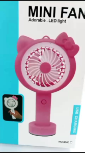 Kipas Angin Mini Trendy Dapat Genggam Tangan Portable Multifungsi
