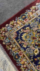 Persian silk on silk carpet size 4x6 ft 120x180 cm from Iran 🇮🇷Kr