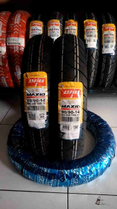 Ban tubles matic Aspira techno 70/90 80/90 ring 14 dan 90/90 ring 14 beat vario mio soul