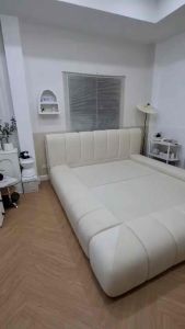 เตียงนอน รุ่นExtra Delta ดีไซน์ทันสมัยหรูหรา รับประกันโครงสร้าง2ปี จัดส่งฟรี (ในพื้นที่)โครงไม้เนื้อแข็งรับประกันโครงสร้าง หุ้มผ้ากำมะหยี่นำเข้า มีทั้งราคาเฉพาะเตียงนอนและราคาพร้อมที่นอนสปริงเสริมท็อปฟิลโล่หนา 12 นิ้ว สวยตรงปก100% ราคาโรงงาน