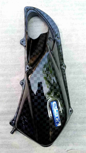 TUTUP FILTER PCX 160 VARIO 160 ADV 160 CARBON CELUP WTP MOTIP SPREDTOW/CATUR(Emblem esp Biru)