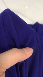 Vải thun rayon màu xanh dương dày vừa mềm rũ (khổ 1m6)may đầm váyáo kiểu đầm dài thời trang