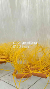 jaring ikan siap pakai 012 2" / 3jari tinggi 12m lebar 30m