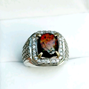 CINCIN BATU KALIMAYA BLACK OVAL AUSTRALIA TOP JARONG