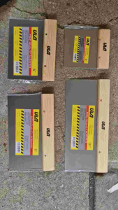 (PER PIECE) Wooden Handle Scraper Putty Knife 4/6/8/10inch Plaster Spatula Wallpaper Filler Scraper