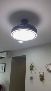 [SG Stocks] Invisible ceiling fan with LED light