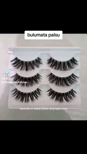bulumata palsu isi 3. model wsp tebal sesuai foto . panjang 15mm