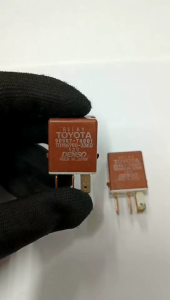 100% ORIGINAL TOYOTA DENSO RELAY 5PIN 12V  90987-T4001 / 156700-3360 / TD156700-3360 FOR HEAD LAMP/ AIR COND UNIVERSAL