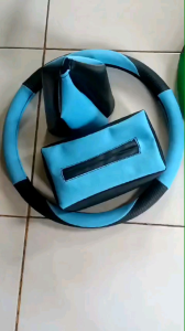 GSXX3IN1 Sepaket Sarung Setir Mobil Kijang Kapsul / Kijang Inova