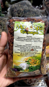 Mandi spa kenanga - rempah mandi spa - mandi uap - melenturkan kulit - relaksasi