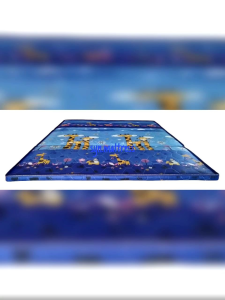 นอนปิกนิค พีอี พับได้ 3 พับผ้า เกาหลี 6 ฟูตแบบ 3 พับกว่าง 180x196x4 เซนติเมตร นอนได้ 3 ท่าน