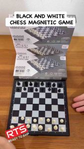 Magnetic Foldable International Chess Board–Tournament Size Classic Strate