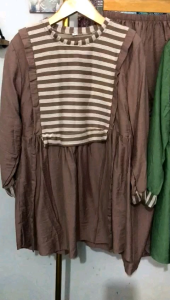 Setelan Tunik Celana Panjang Anak Perempuan // Oneset Cargo