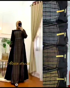 BINTANG EXLUSIVE GAMIS ALEXA DRES"GAMIS BUSUI/GAMIS ELEGAN  AMORE BY RUBY VIRAL KEKINIAN