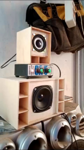 miniatur sound system 2+4 inch bloutooth