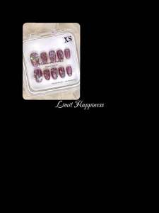 A083 SIZE XS/S/L 🇲🇾 Ready Stock Handmade Nail Art Reuseable 10pcs/set Nail Tips free 5pcs Manicures Tools 现货手工穿戴甲可重复使用 10 件/套美甲贴片免费 5 件美甲工具