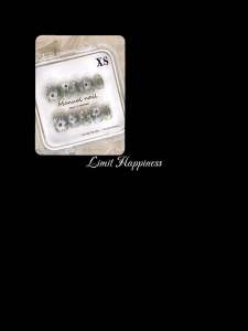 A074 SIZE XS/S 🇲🇾 Ready Stock Handmade Nail Art Reuseable 10pcs/set Nail Tips free 5pcs Manicures Tools 现货手工穿戴甲可重复使用 10 件/套美甲贴片免费 5 件美甲工具