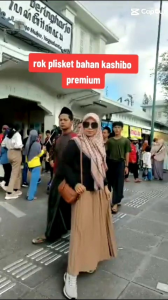 ROK PLISKET STANDART BB 40-65KG BAHAN KASHIBO CREP PREMIUM