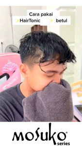 Mosuko Volumizing Hair Tonic 100ml Anti Hair Loss Treatment for Thicker & Stronger Hair Growth Hair Loss Scalp Therapy