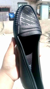 Sepatu Karet Pantofel Jelly FUHAHA / Sepatu Kerja Formal Wanita