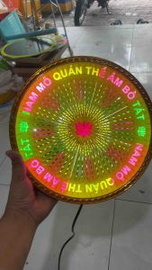 Đèn Hào Quang Chữ Nam Mô Quán Thế Âm Bồ Tát trang trí tượng Phật