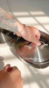 Bộ nồi tai gấu có nắp  CHOCKMEN / bộ nồi tai gấu inox 304