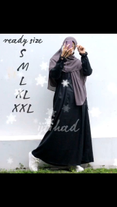 UNA basic dress Brand IJTIHAD katun Madinah Fodu impor