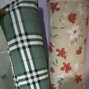 KAIN SHAQILA BIRU BUNGA KECIL