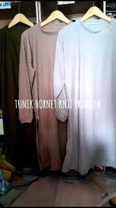 ATASAN TUNIK KNIT HORNET SUPER//TUNIK VIRAL