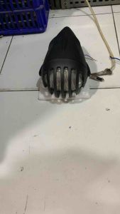 Reflektor Lampu Depan Besi Tralis Custom Classic Japstyle Model ROKET Universal Motor