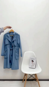 Jaket Muslimah Perempuan: Desain & Bahan Denim Cantik