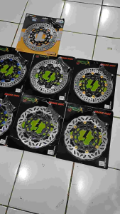 Piringan Cakram Depan Disc 260MM Moz Vario 125 Vario 150 Plus Breket Kaliper 260MM lubang 5 lubang 4