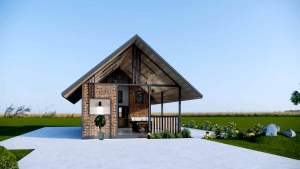 แบบจั่วคาเฟ่ 1 ชั้น